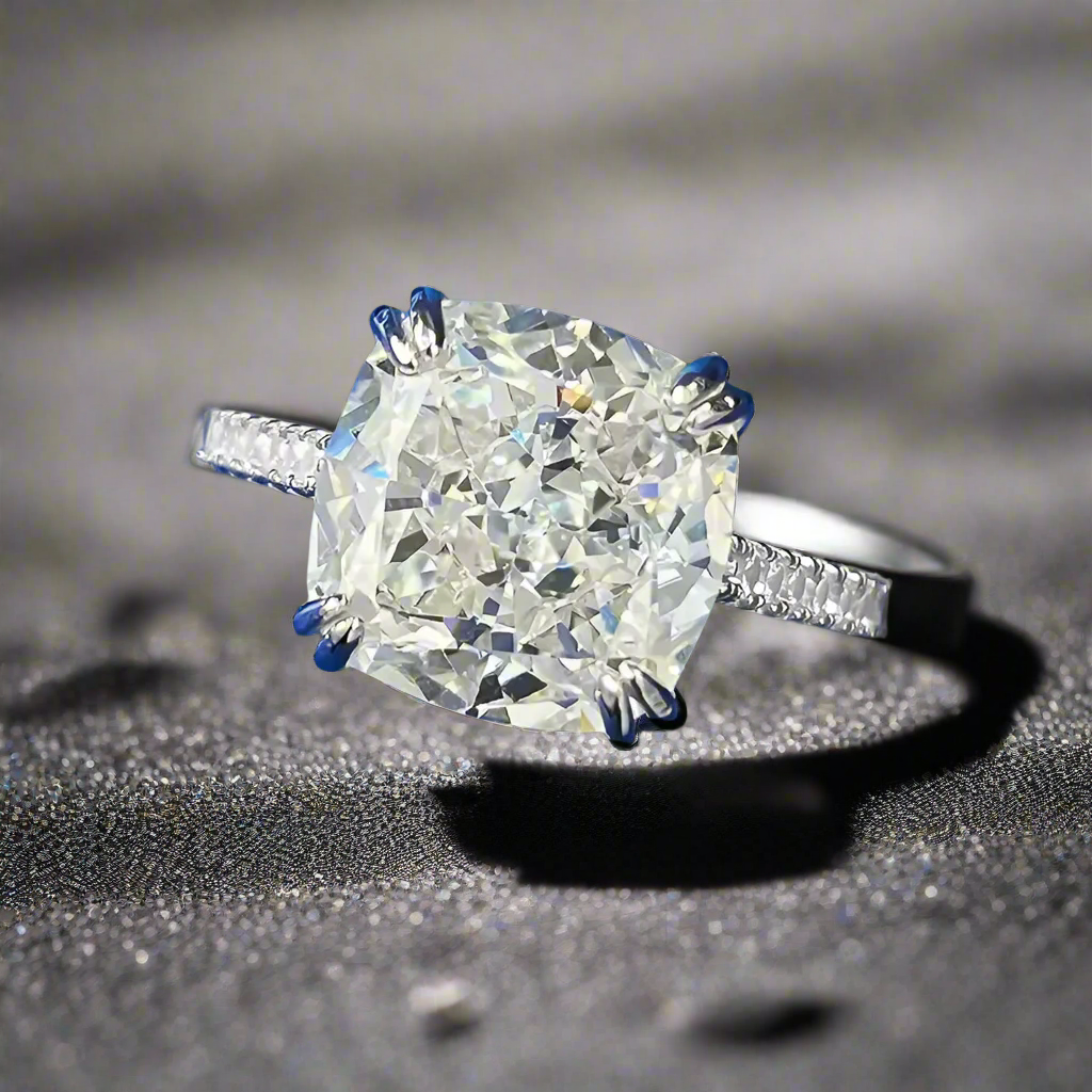 5.62 Cushion With Précieuse™ Pavé