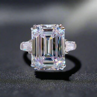 9.0ct Emerald & Baguette Trio