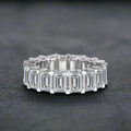 6.20 Emerald Cut Full Eternity Band