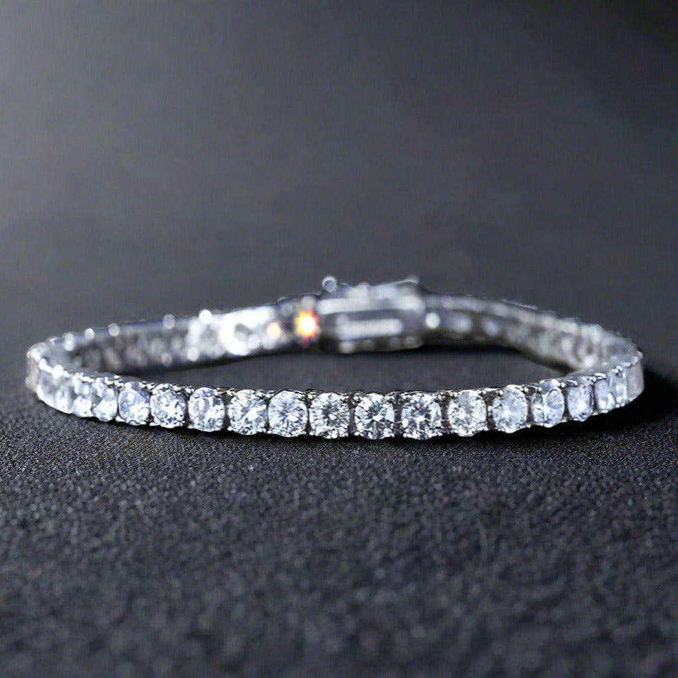 4mm Tennis Bracelet in 14K Solid Gold